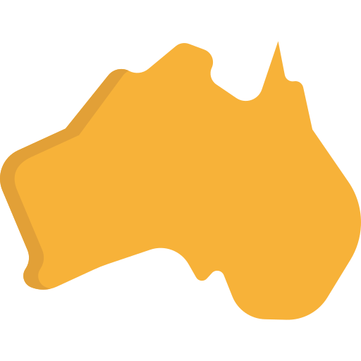 Country Shapes Quiz -  Australia
